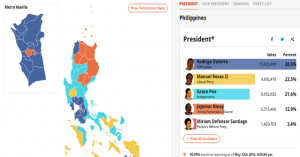 Rappler Election Map